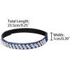 image:imageAllegra K Womens Rhinestone Detachable Elastic Band Ankle Shoe Straps for HeelsBluesilver