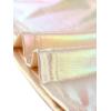 image:imageAllegra K Womens Shiny Top Party Club Cami Sparkly Metallic Tank TopMulticolor Beige
