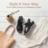image:imageAllegra K Womens Walking Sandals Elastic Strap Wedge Heel SandalsBlack1