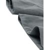 image:imageAllegra K Womens Wide Leg Jumpsuit 2026 Sleeveless Collared Tie Waist Coverall Button Down Cargo Cotton JumpsuitsGrey