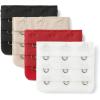 Black-red-white-beige