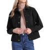 image:imageAllegra K Corduroy Jacket for Women Casual Long Sleeve Fall Outerwear Button Down Shacket JacketsBlack
