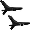 image:imageAllegra K Womens Detachable Adjustable Shoe Straps Belts Bands for Holding Loose High HeelsSuede Black