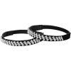 image:imageAllegra K Womens Rhinestone Detachable Elastic Band Ankle Shoe Straps for HeelsBlacksilver