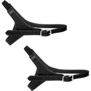 image:imageAllegra K Womens Detachable Adjustable Shoe Straps Belts Bands for Holding Loose High HeelsMatte Black