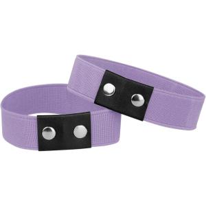 image:imageAllegra K Womens Detachable Shoe Strap Belt Band Replacement Elastic Ankle Straps for HeelsPurple