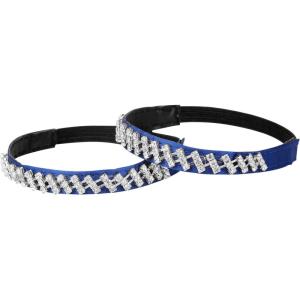 image:imageAllegra K Womens Rhinestone Detachable Elastic Band Ankle Shoe Straps for HeelsBluesilver