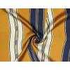 image:imageAllegra K 50cm Small Stripe Print Square Neck Wrap Scarves Head Scarf Kerchief Neckerchief Bandana for WomenGinger