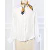 image:imageAllegra K 50cm Small Stripe Print Square Neck Wrap Scarves Head Scarf Kerchief Neckerchief Bandana for WomenGinger