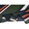 image:imageAllegra K 50cm Small Stripe Print Square Neck Wrap Scarves Head Scarf Kerchief Neckerchief Bandana for WomenGreen Blue