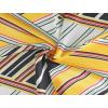image:imageAllegra K 50cm Small Stripe Print Square Neck Wrap Scarves Head Scarf Kerchief Neckerchief Bandana for WomenMulticolor