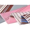 image:imageAllegra K 50cm Small Stripe Print Square Neck Wrap Scarves Head Scarf Kerchief Neckerchief Bandana for WomenPink