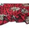 image:imageAllegra K 50cm Women Colorful Leopard Print Square Neck Scarf Kerchief Neckerchief Handkerchief BandanaRed Black