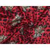 image:imageAllegra K 50cm Women Colorful Leopard Print Square Neck Scarf Kerchief Neckerchief Handkerchief BandanaRed Black