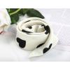 image:imageAllegra K 50cm Women Love Heart Small Square Scarves Kerchief Head Neck Scarf NeckerchiefWhite Big Dot