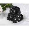 image:imageAllegra K 50cm70cm 1950s Vintage Retro Polka Dot Square Scarf Head Neck Scarves Kerchief NeckerchiefBlack