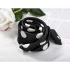 image:imageAllegra K 50cm70cm 1950s Vintage Retro Polka Dot Square Scarf Head Neck Scarves Kerchief NeckerchiefBlack Big Dot