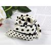 image:imageAllegra K 50cm70cm 1950s Vintage Retro Polka Dot Square Scarf Head Neck Scarves Kerchief NeckerchiefBlack White