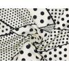 image:imageAllegra K 50cm70cm 1950s Vintage Retro Polka Dot Square Scarf Head Neck Scarves Kerchief NeckerchiefBlack White