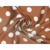 image:imageAllegra K 50cm70cm 1950s Vintage Retro Polka Dot Square Scarf Head Neck Scarves Kerchief NeckerchiefCaramel