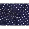 image:imageAllegra K 50cm70cm 1950s Vintage Retro Polka Dot Square Scarf Head Neck Scarves Kerchief NeckerchiefNavy Blue