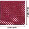 image:imageAllegra K 50cm70cm 1950s Vintage Retro Polka Dot Square Scarf Head Neck Scarves Kerchief NeckerchiefRed
