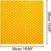 image:imageAllegra K 50cm70cm 1950s Vintage Retro Polka Dot Square Scarf Head Neck Scarves Kerchief NeckerchiefYelloworange