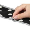 image:imageAllegra K 50s Ribbon Skinny Scarf Lovely Polka Dots Pattern for Bags Hair Band Neck WrapsBlack Big Dot