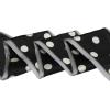 image:imageAllegra K 50s Ribbon Skinny Scarf Lovely Polka Dots Pattern for Bags Hair Band Neck WrapsBlack Big Dot