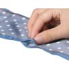 image:imageAllegra K 50s Ribbon Skinny Scarf Lovely Polka Dots Pattern for Bags Hair Band Neck WrapsBlue Small Dot