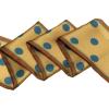 image:imageAllegra K 50s Ribbon Skinny Scarf Lovely Polka Dots Pattern for Bags Hair Band Neck WrapsBrown Big Dot