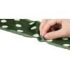 image:imageAllegra K 50s Ribbon Skinny Scarf Lovely Polka Dots Pattern for Bags Hair Band Neck WrapsDark Green Big Dot