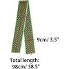 image:imageAllegra K 50s Ribbon Skinny Scarf Lovely Polka Dots Pattern for Bags Hair Band Neck WrapsGreen Small Dot