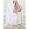 image:imageAllegra K 50s Ribbon Skinny Scarf Lovely Polka Dots Pattern for Bags Hair Band Neck WrapsPink Small Dot