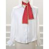 image:imageAllegra K 50s Ribbon Skinny Scarf Lovely Polka Dots Pattern for Bags Hair Band Neck WrapsRed Small Dot