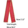 image:imageAllegra K 50s Ribbon Skinny Scarf Lovely Polka Dots Pattern for Bags Hair Band Neck WrapsRed Small Dot