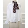 image:imageAllegra K 50s Ribbon Skinny Scarf Lovely Polka Dots Pattern for Bags Hair Band Neck WrapsWine Red Big Dot