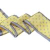 image:imageAllegra K 50s Ribbon Skinny Scarf Lovely Polka Dots Pattern for Bags Hair Band Neck WrapsYellow Small Dot