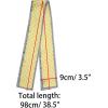 image:imageAllegra K 50s Ribbon Skinny Scarf Lovely Polka Dots Pattern for Bags Hair Band Neck WrapsYellow Small Dot