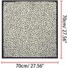image:imageAllegra K 70cm Animal Leopard Print Silk Feeling Square Scarf Kerchief Neckerchief BandanaBeige