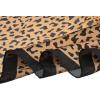 image:imageAllegra K 70cm Animal Leopard Print Silk Feeling Square Scarf Kerchief Neckerchief BandanaBrown
