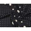 image:imageAllegra K 70cm Polka Dots Square Scarf Neck Scarves Kerchief Neckerchief Headband for WomenBlack Beige