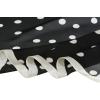 image:imageAllegra K 70cm Polka Dots Square Scarf Neck Scarves Kerchief Neckerchief Headband for WomenBlack White