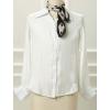 image:imageAllegra K 70cm Polka Dots Square Scarf Neck Scarves Kerchief Neckerchief Headband for WomenChampagne