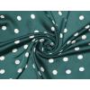 image:imageAllegra K 70cm Polka Dots Square Scarf Neck Scarves Kerchief Neckerchief Headband for WomenDark Green