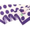 image:imageAllegra K 70cm Polka Dots Square Scarf Neck Scarves Kerchief Neckerchief Headband for WomenDark Purple Rose
