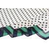 image:imageAllegra K 70cm Polka Dots Square Scarf Neck Scarves Kerchief Neckerchief Headband for WomenNavy Blue Green