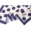 image:imageAllegra K 70cm Polka Dots Square Scarf Neck Scarves Kerchief Neckerchief Headband for WomenNavy Blue Rose