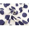 image:imageAllegra K 70cm Polka Dots Square Scarf Neck Scarves Kerchief Neckerchief Headband for WomenNavy Blue Rose