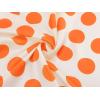image:imageAllegra K 70cm Polka Dots Square Scarf Neck Scarves Kerchief Neckerchief Headband for WomenOrange Rose